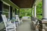Welcoming front porch
