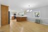 Open to the dining area