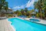 40 ft lap pool and patio/deck