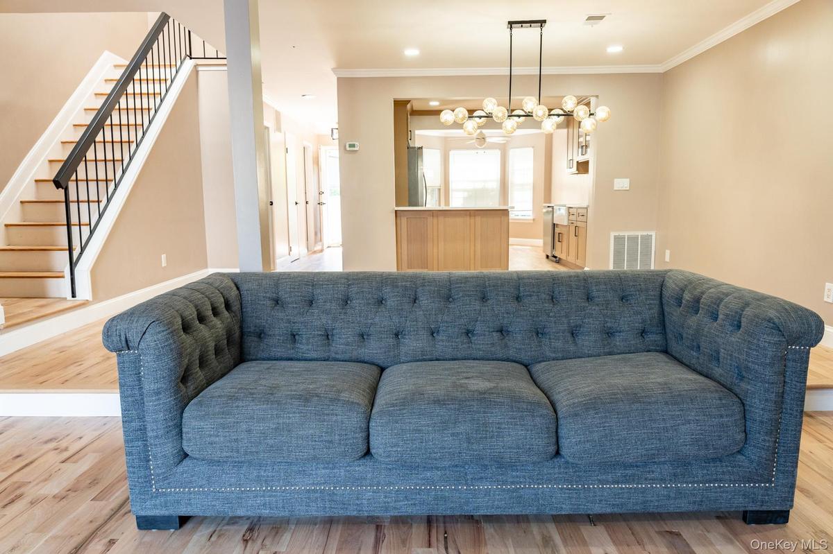 Dining and living area