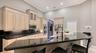 Kitchen with counter-top.