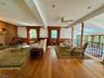 Family room into sunroom
