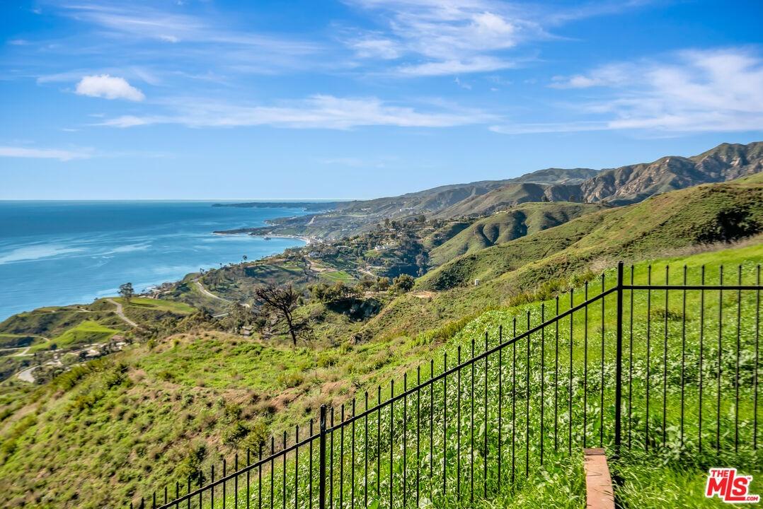 west from homesite