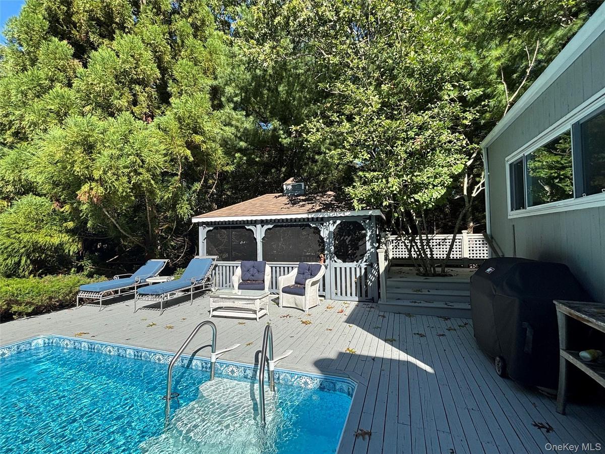 View of Pool area and Gazebo