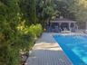 Heated pool with deck surround