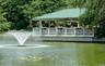 Covered Gazebo on pond