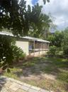 Back yard and carport