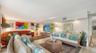 Expansive living space with easy access to the outdoor areas.