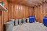 feed room in barn