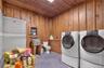 barn bath with washer / dryer - shower plumbed and ready to be finished
