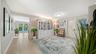 Expansive bonus space with built-in cabinetry and tremendous flexibility.