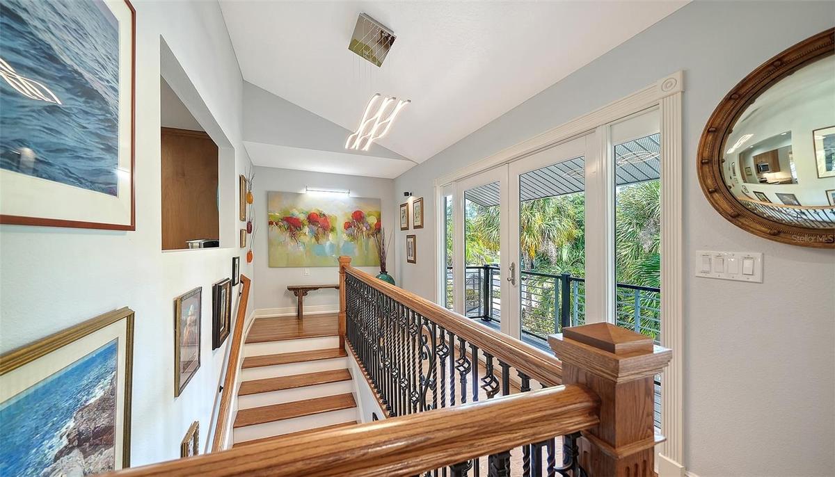 Bright entry foyer leading to the main living level.