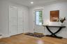 Foyer with large coat closet