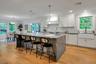 Open chef's kitchen