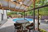 Covered patio area for your outdoor meals
