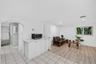 Guest House kitchen and view to living room