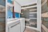 Open kitchen, beyond this space are french doors to pool deck