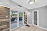 Open kitchen, beyond this space are french doors to pool deck