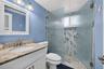 Guest bathroom on upper floor near 2 guest bedrooms - beautifully updated