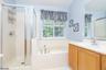 OVERSIZED BATH & TILED SHOWER