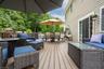 TREX DECK W/SLIDING DR ACCESS