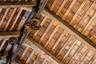 Cedar shake roofing detail