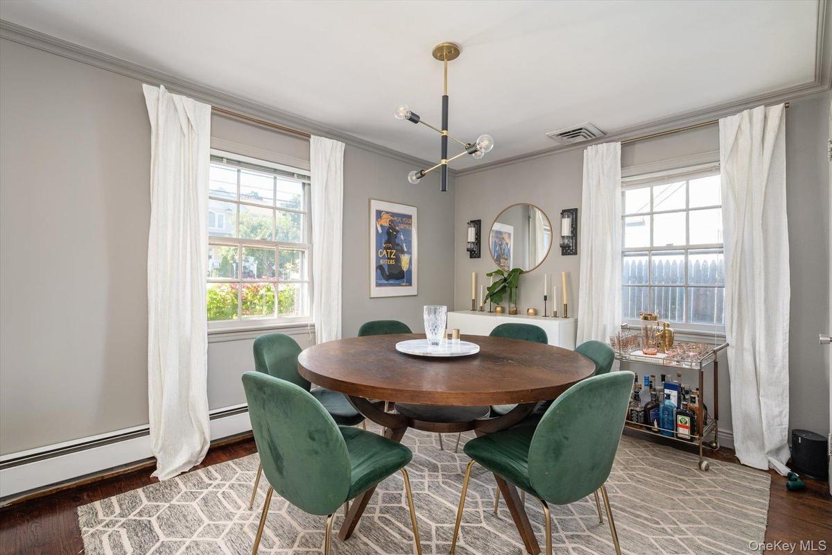 Formal dining room.