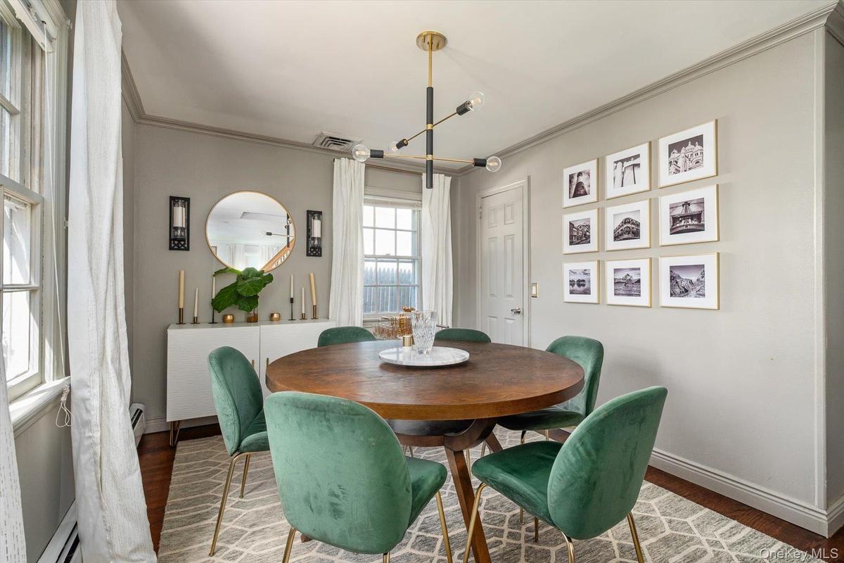 Formal dining room.