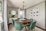 Formal dining room.