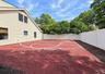 sport court on side of house
