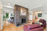 Formal Dining with Double Sided Fireplace
