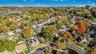 Aerial perspective of suburban area