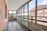 Enclosed balcony, could be used as home office, playroom, home gym or for relaxing.