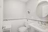 1/2 bath