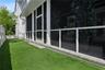 Side yard with turf, so no mowing