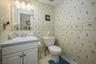 half bath on first floor