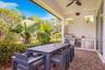 Summer kitchen and dining area