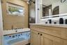 Custom bathroom with jetted tub in Loft