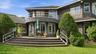 Dining off eat-in-kitchen deck for small meals or gatherings