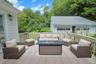 View of the expansive deck, perfect for entertaining!