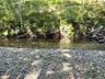 Stream in rear of house