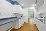 The counter on the left allows for both extra storage below, or better accessibility for differently abled.