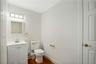 Half bath on the lower level.