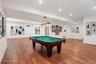 Lower level rec room virtual staging.