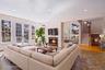 Virtual staging. Two sided Gas fire place, French doors to deck.