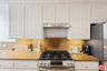 Stainless steel 5-burner stove