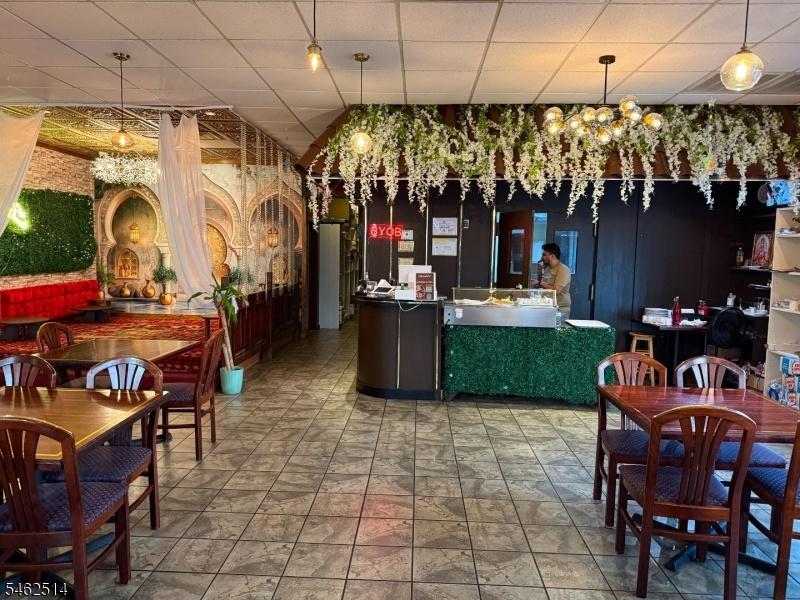 Dining Area / Service Counter