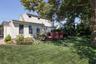 Back of house, yard, deck
