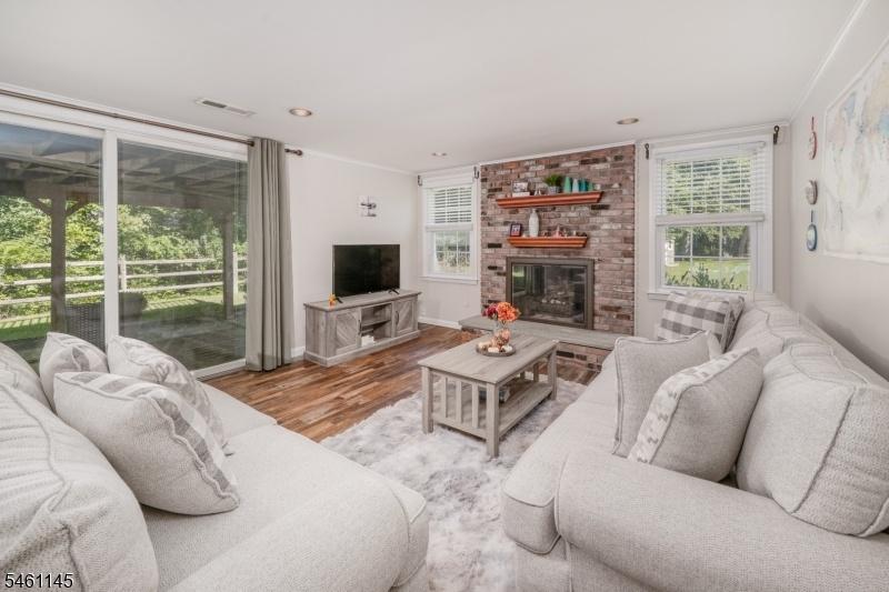 Family Room w/ egress to patio