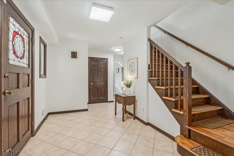Generous foyer